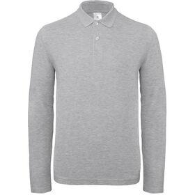 B&C Collection ID.001 Long Sleeved Polo Shirt