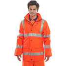 Beeswift Hi-Vis Orange PU Jacket