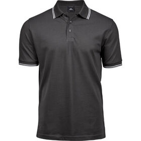 Tee Jays Men's Luxury Stripe Stretch Polo