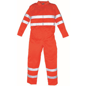 Yoko Hi-Vis Polycotton Coverall